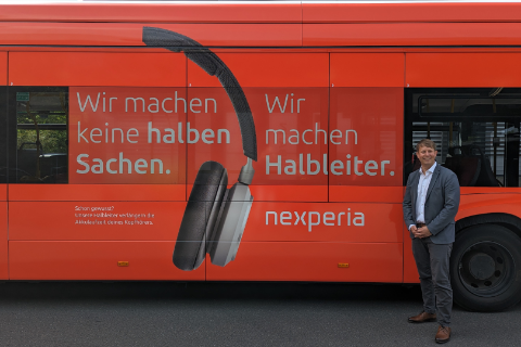 Nexperia unveils HVV’s coolest electric bus