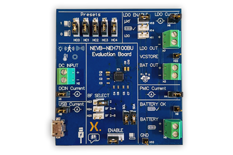 NEVB-NEH71000 energy harvesting PMIC evaluation board