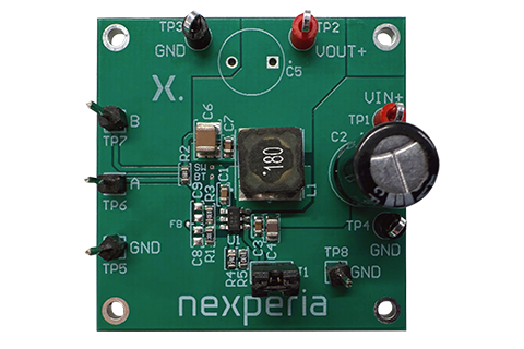 NEVB-NEX40400EVM-12 - 40 to 5V, 600 mA, PFM, 2.1 MHz, synchronous step-down converter evaluation board